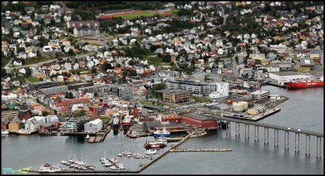 Тромсе. Удивительно красивый городок на самом севере Норвегии.